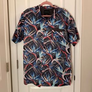 Rip Curl Hawaiian Print Shirt - Men’s XL